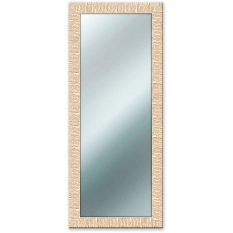 Lupia - Specchio da parete MIRROR PRINCE 64x154 cm Bianco e Oro