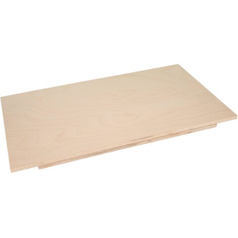 Lupia - Spianatoia in Legno di Betulla 60x80 cm, Ideale per Impastare e Stendere Pasta, Tagliere, Spessore 9mm, Realizzata in Italia