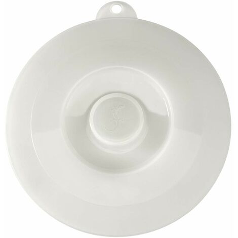Lurch 220604 Coperchio Universale per pentole, padelle e Ciotole, Silicone, Trasparente, 21 x 21 x 1,5 cm