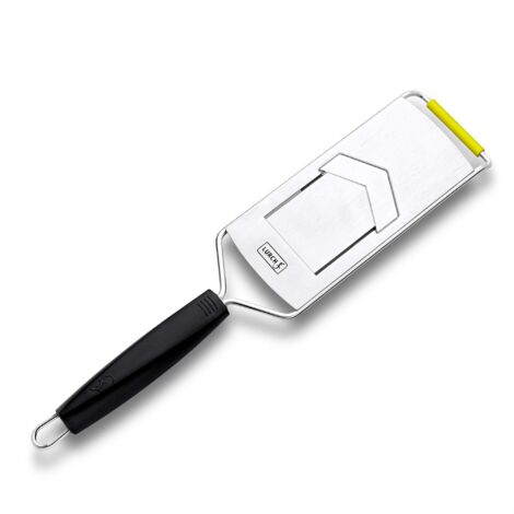 Lurch Tango 240280 - Pialla fine Professionale con Spessore di Taglio Regolabile per Funghi, Tartufo, cetrioli e Altre Verdure in plastica e Acciaio Inox, 2,4 x 7,5 x 33 cm, Colore: Nero