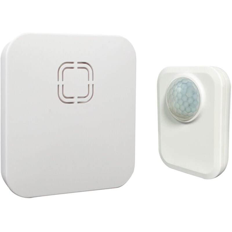 Tibelec - luscinia Carillon sans fil + détecteur de mouvement 80M