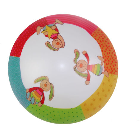 Lustige Deckenschale Rainbow Rabbit Motiv bringt gute Laune ins Kinderzimmer