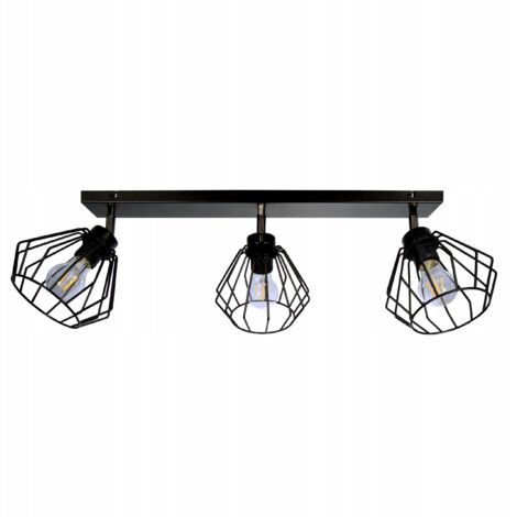 LUSTRE À FILS SUSPENDU, PLAFONNIER À LED