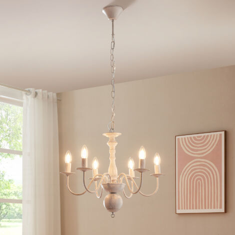 Lustre Berkeley blanc vintage lux.pro