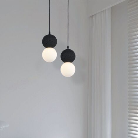 Lustre boule LED V-TAC Raccord spot G9 Blanc Noir IP20 - 23377