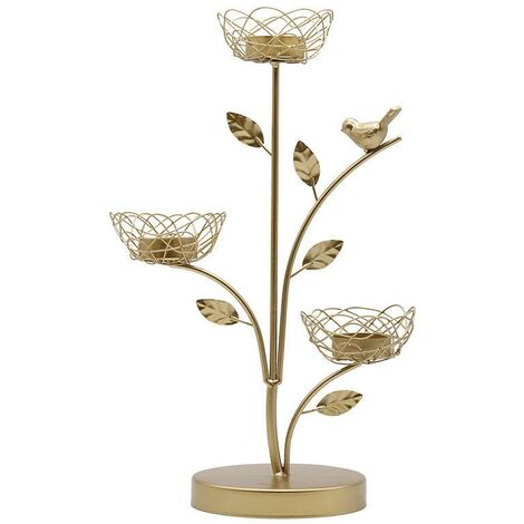 lustre chandelier fer forgé ornements maison créative table romantique dîner aux chandelles accessoires