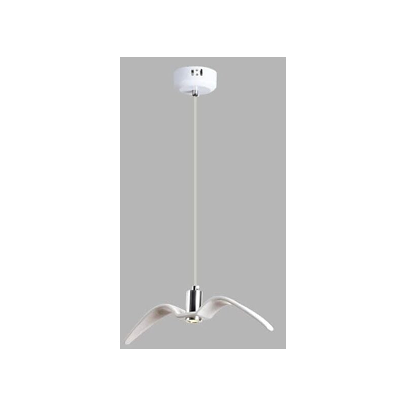 Lustre, comptoir de bar de restaurant nordique lampe suspendue 3000K lumière chaude conception de mouette lustre décoratif simple moderne café