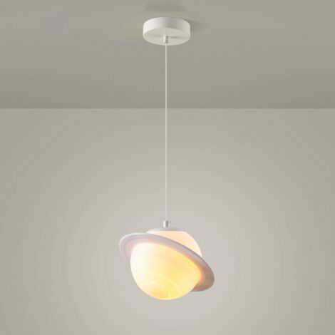 Lustre Creative Planet, suspension moderne, lampe de chevet, plafonnier suspendu, hauteur réglable, lumière chaude, 20 cm x 150 cm