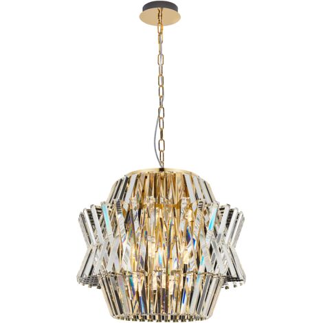 Lustre CROWN GOLD 12xE14