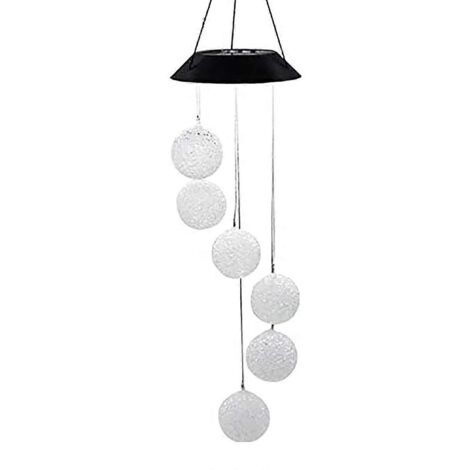 Lustre d'ambiance décoratif de jardin extérieur à LED à dégradé coloré ---