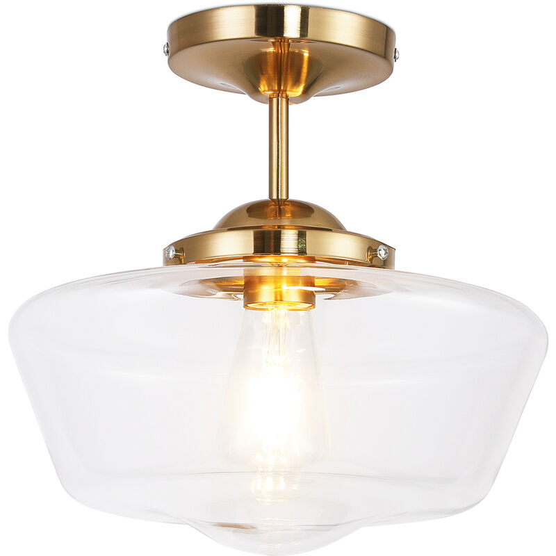 Lampe de plafond - Suspension de style vintage - Suki Transparent Lampe de plafond - Suspension de style vintage - Suki Transparent