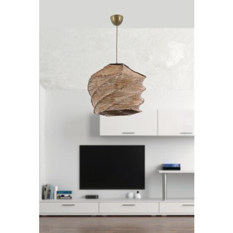 GREENICE Suspension imitation bambou Ruche