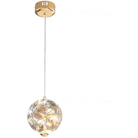 Lustre en cristal LED 6W à intensité variable