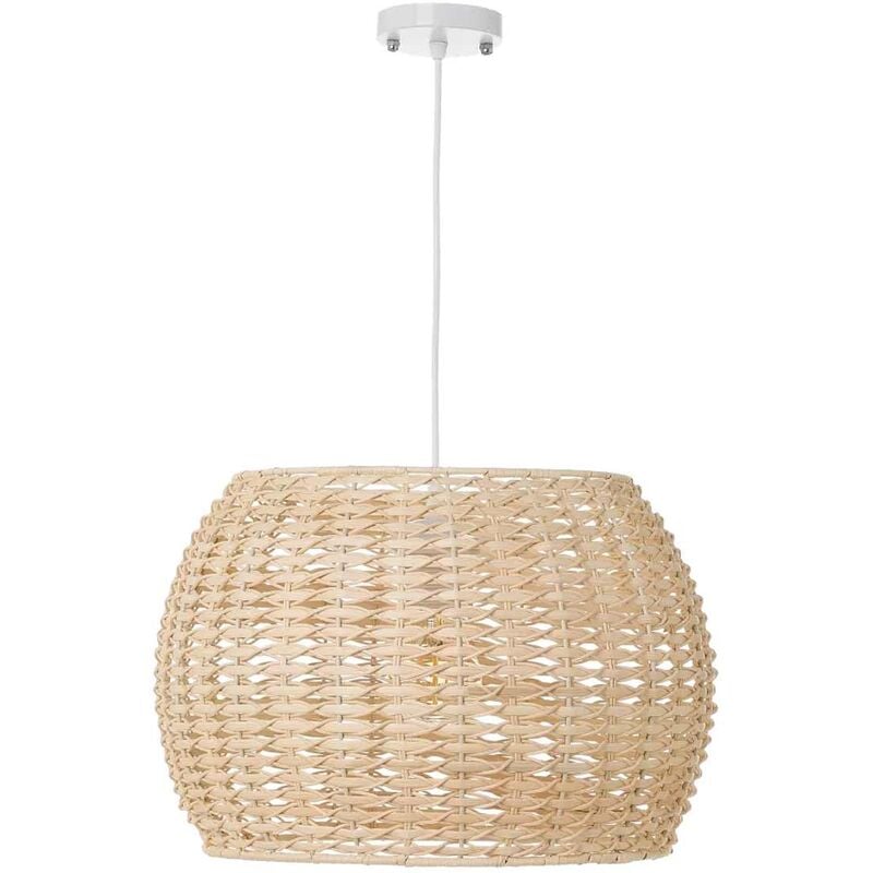 Lustre en Rotin
