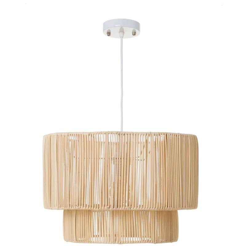 Lustre en Rotin