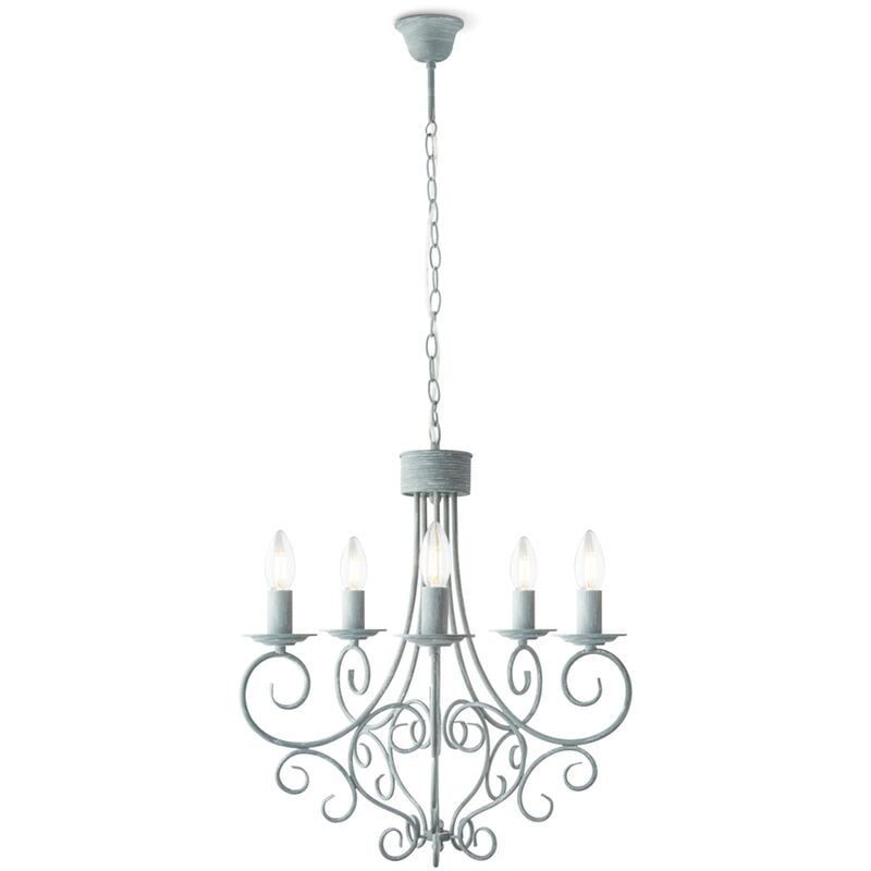 

Lustre Hogar, dulce hogar de la vendimia 'País' 5 x 25 W - Vintage