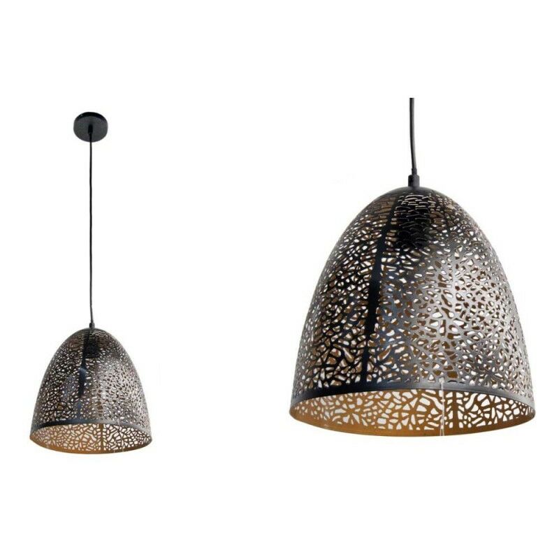 Webmarketpoint - Lustre industriel urbain moderne en métal 25 x 108 cm noir