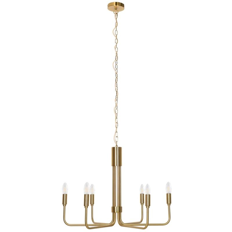 Lustre à intensité variable 'Elanova' en métal pour salon & salle à manger