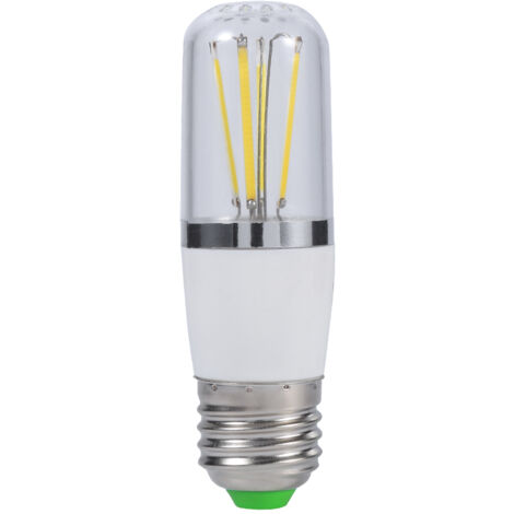Lustre LED à filament, style vintage, intérieur, 12 V, blanc froid, 4 W