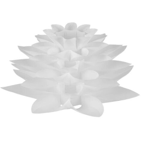 Lustre Lotus, Abat-jour DIY Fleur de Lotus, Abat-jour à six couches, Suspension pour chambre, Hôtel