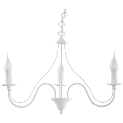Lustre Minerwa acier 3xE14 Sollux