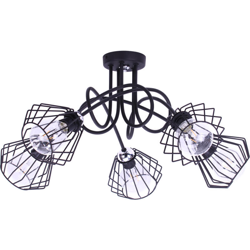 Lustre Moderne Diamant Edison Loft