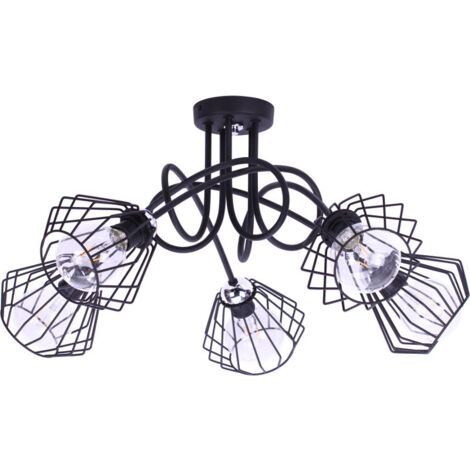 LUSTRE MODERNE DIAMANT EDISON LOFT