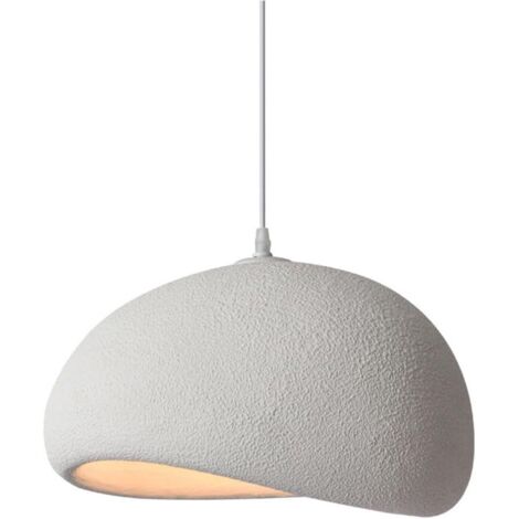 Lustre moderne japonais wabi-sabi, lustre de salle à manger - 40 cm (ampoule non incluse)