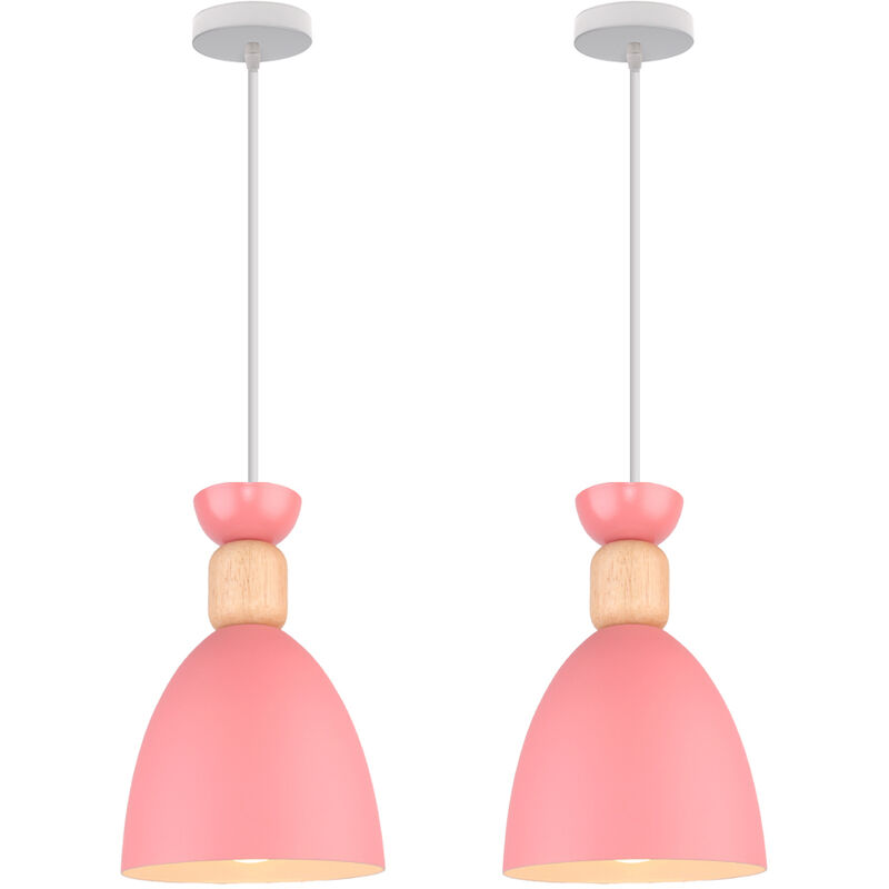 

Lustre Moderno Diseño Luz Colgante de Estilo Nórdico Lámpara de Techo Minimalista Lámpara Colgante para Dormitorio Sala de Estar Cocina E27 Bombilla