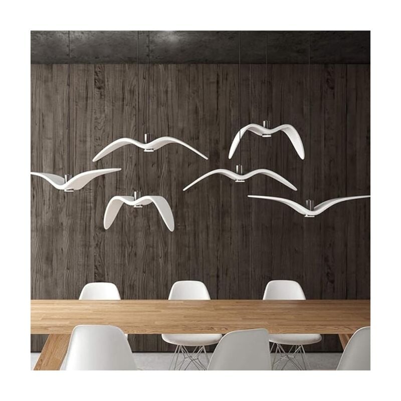 Comely - Lustre Seagull - Blanc - Chaud - Lampe de chevet décorative