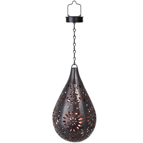Lustre solaire étanche pour la décoration de jardin extérieur