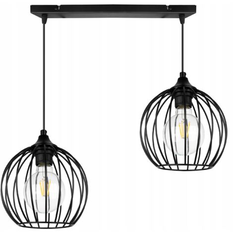 LUSTRE SUSPENDU EDISON MODERNE AU-DESSUS DE LA TABLE