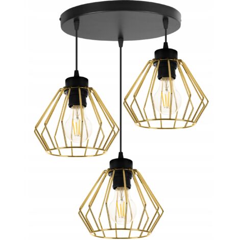 LUSTRE SUSPENDU GOLDEN LOFT DRUCIAK