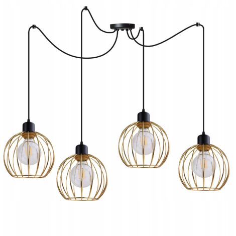 LUSTRE SUSPENDU GOLDEN SPIDER LOFT