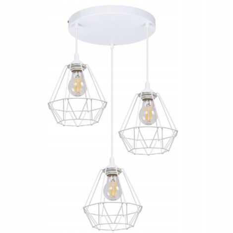 LUSTRE SUSPENDU MODERNE PLAFOND DIAMANT