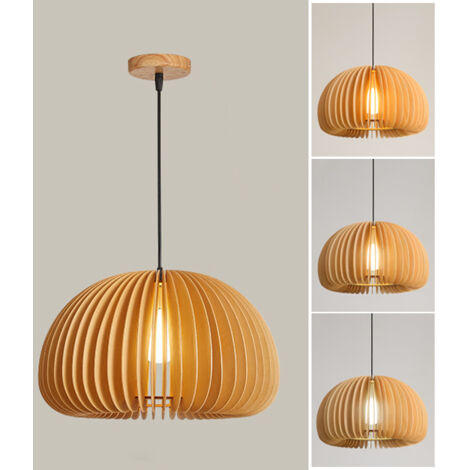 Lustre, Suspension 30 cm avec Ampoule, Petit Plafonnier Suspendu, Lumières Décoratives, 3 Températures de Couleur