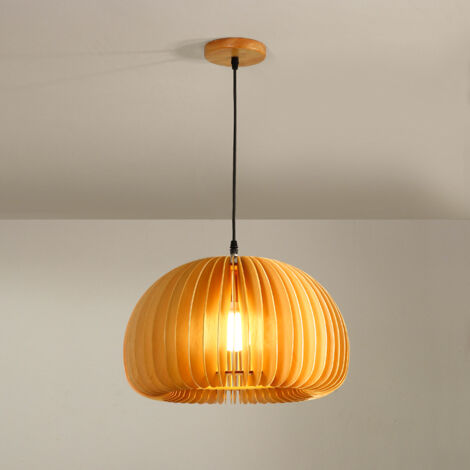 Lustre, Suspension 30 cm avec Ampoule, Petit Plafonnier Suspendu, Lumières Décoratives, Lumière Blanche