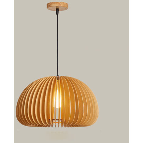 Lustre, Suspension 30 cm avec Ampoule, Petit Plafonnier Suspendu, Lumières Décoratives, Lumière Blanche Chaude