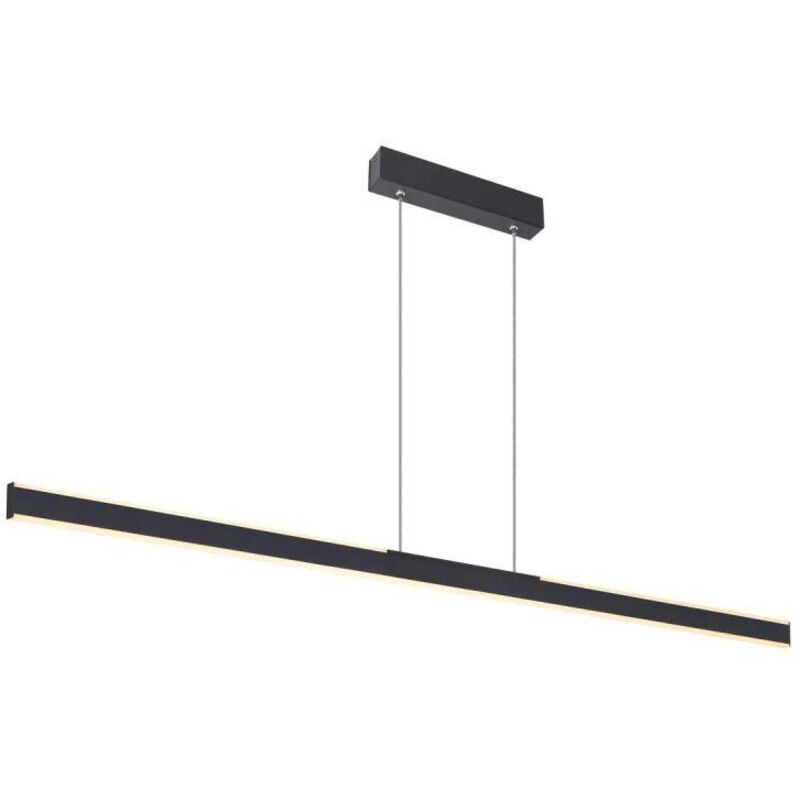 Lampe suspendue noire One Linear 2x15w - 140cm - 1006188 Lampe suspendue noire One Linear 2x15w - 140cm - 1006188