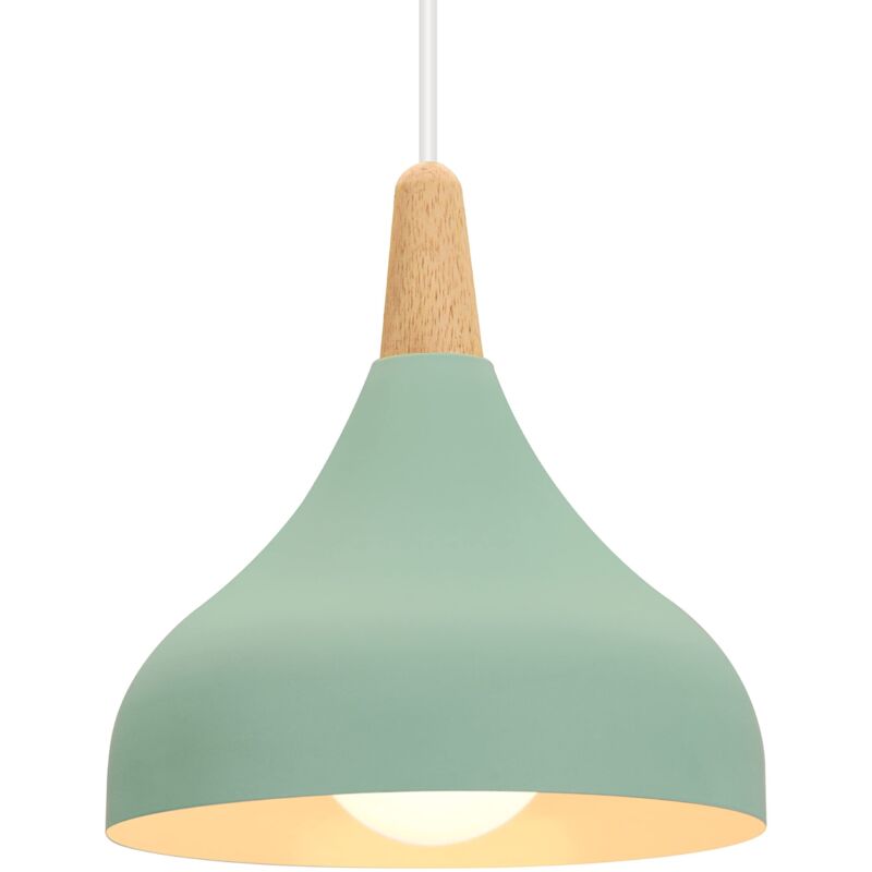 Beijiyi - Lustre Suspension Rétro Suspension Luminaire Moderne Style Goutte Chapeau Plafonnier E27 Métal Lampe Suspension pour Chambre Salle à Manger