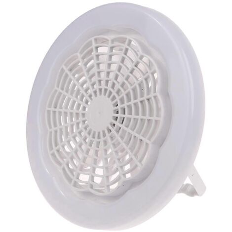Lustre Ventilateur multifonction pour intérieur et extérieur, USB, LED blanc/vert/orange
