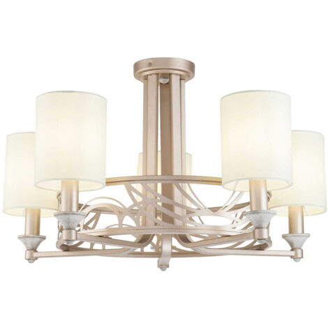 Lustre Vittoria E14x5 40W Métal Doré 71 cm IP20 Moderne