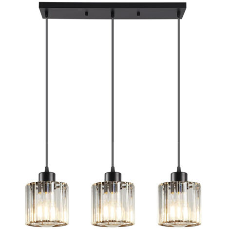Lustres en cristal, suspensions de luxe, mini suspensions, douilles E27, îlots de cuisine, salles de bains, salles à manger, salons, couloirs, bars