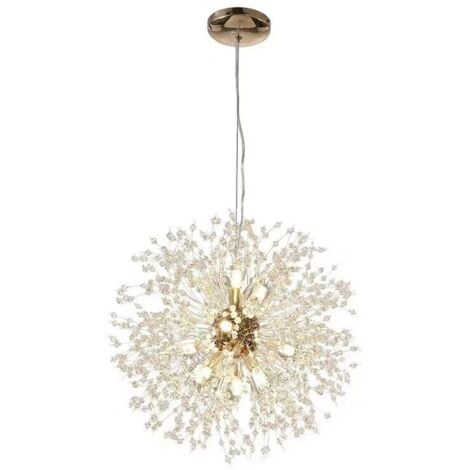 Lustres, lustres modernes effet feu d'artifice, suspensions pour salon, cuisine, chambre – 40 cm – RAPANDA