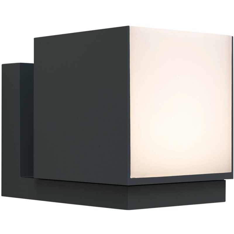 Cuba 5193803118 Lampada da parete per esterni a led 12 w Antracite - Lutec