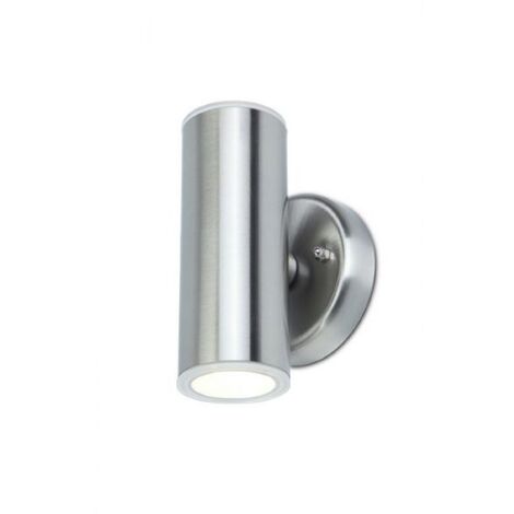LUTEC 5510805001 LUCA lampada da parete LED 18W 3000lm IP44 acciaio inox