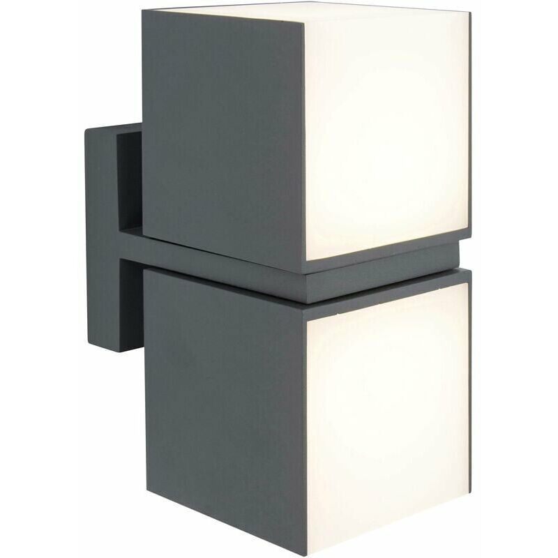 Start - Lutec cuba 5193801118 Applique led extérieure anthracite A547732