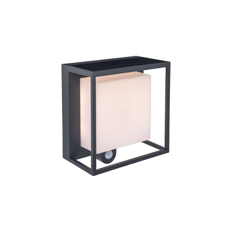 

Curtis 6934601118 - Lámpara solar de pared (300 lm, 3 W, 3000 K, LED, con detector de movimiento, iluminación exterior, montaje en pared, moderna