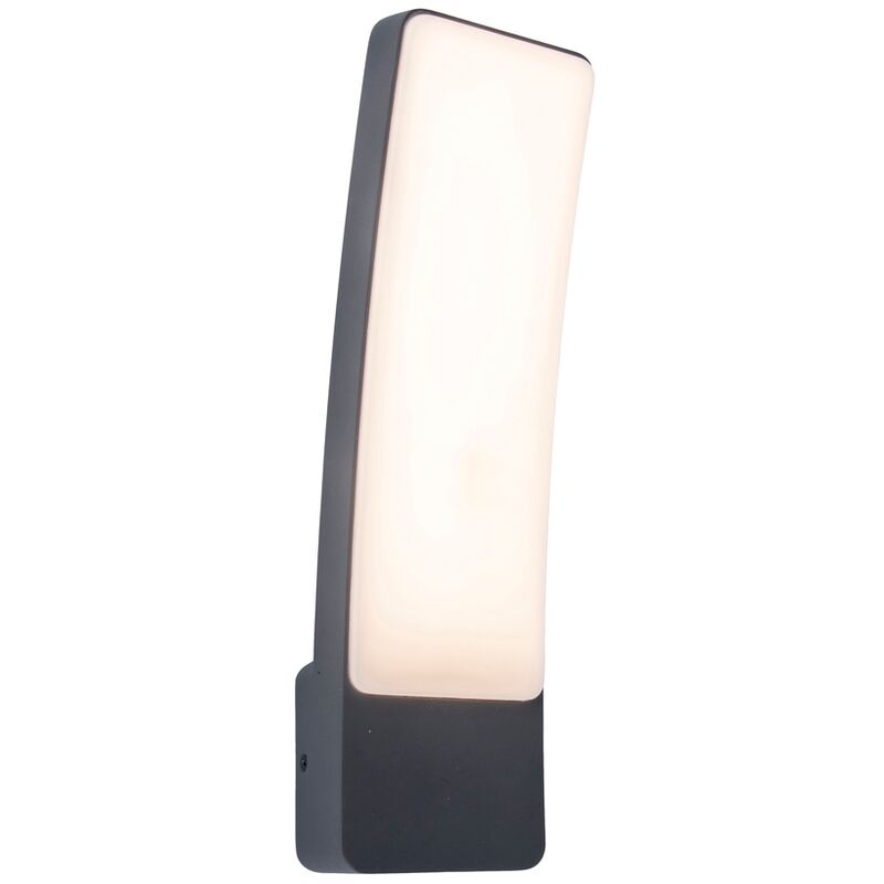 

LED-Aussenwandleuchte Kira lámpara de Pared, Antracita, 11x8,3x31,1 - Lutec