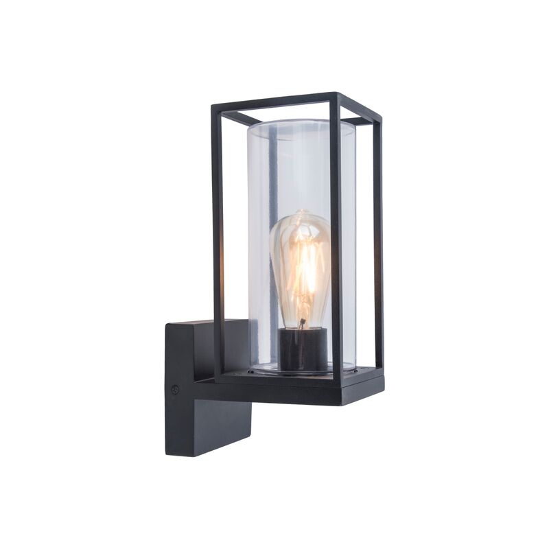

5288801012 Flair - Casquillo E27 para bombillas de hasta 40 W, color gris antracita - Gris fonce - Lutec